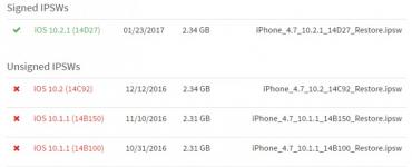 Cara downgrade versi iOS 9