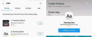 كيفية تغيير الخط على Android كيفية تغيير الخط على Samsung j5